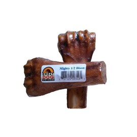 Great Dog Co. Mighty 1/2 Bison Bone - 1 Count, Bison Bone for Smaller Dogs, Aggressive Chewers