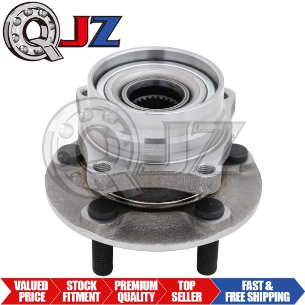 QJZ [1-Pack] 513265 FRONT Wheel Bearing and Hub Assembly for