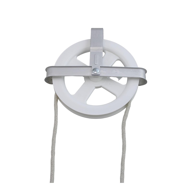 Dependable Industries Inc. Essentials Laundry Clothesline Kit 100ft Cotton Line,