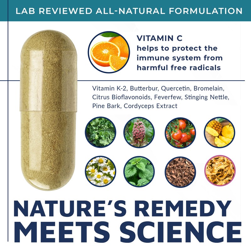 Mizzle SinuProl Nasal & Immune Support Supplement with Quercetin with