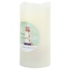 LED Electronic Candle Light Projector Light Flameless Candle Garden Home