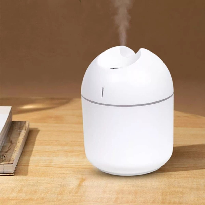 Veraly Difusor Aceite Esencial Humidificador Aire Usb Aromaterapia Color Blanco