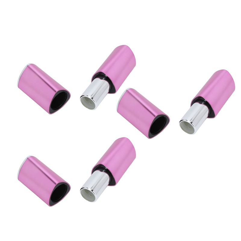 3pcs Empty Lipstick Tubes Trilateral Shaped DIY Lip Balm Container