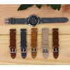 Onthelevel Suede Vintage Leather Watch Band Quick Release Strap 18mm