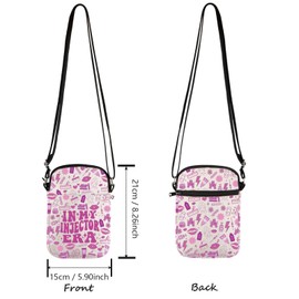 Lywjyb Birdgot Esthetician Crossbody Bag Aesthetic Injector Gift Dermatology Gift Care Skin Therapist Gift (Injector era CR CA)