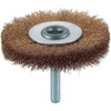 TRUSCO TB-6234 Wheel Brush with Shaft, Diameter 2.6 inches (65