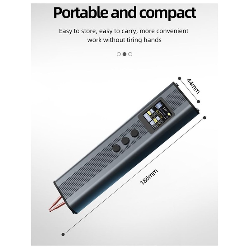 Upgraded HR10 11 Gears Spot Welder Adjustable Mini Portable Handheld