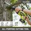 SnapFresh 20V Cordless Reciprocating Saw –3000 SPM, Variable Speed Trigger,