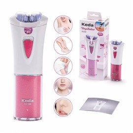 Epilator for Women Facial Hair, Portable Hair Remover Epilator, Smooth Glide Epilator for Women Skin, Flawless Facial Hair Rmoval for Face Bikini Chin Upper Lip Peach Fuzz
