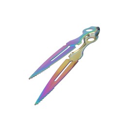 Pack of 2 Shisha Tongs, Stainless Steel, Metal Shisha Tongs, Shisha Tongs Set, for Charcoal Stick, Shisha Matching Charcoal Clip (Colour, Black)