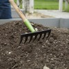 AMES 2916200 7-Tine Welded Steel Floral Leveler Rake