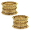 Aheli Tribal Traditional Antique Golden Oxidised Bangles Fashion Vintage Jewelry