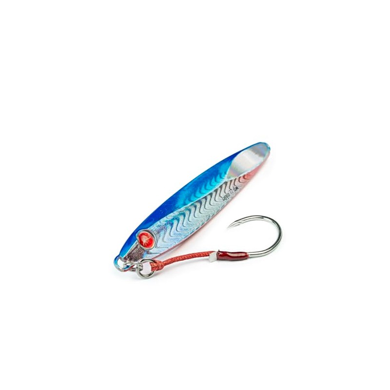 SEASPIN Leppa 77 Slim JIG Colour SARR Casting Jig, Sardina/Rosso