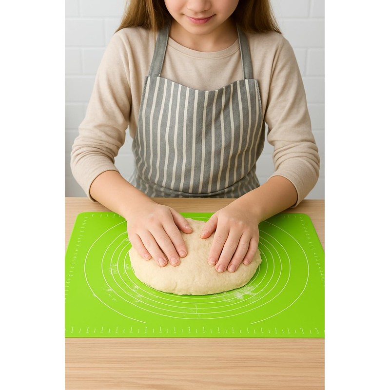 Silicone Baking Set with Silicone Baking Mat (12” x 16”)