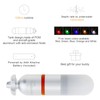 SecurityIng 4Pcs Scuba Dive Strobe Signal Light, Mini Tank Light
