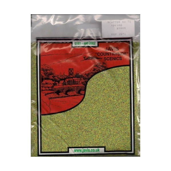 Javis Spring Green Modelling Scatter (#71) - Approx 40 Grams