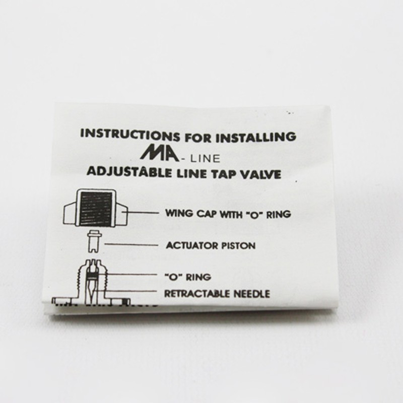 Refrigerator Adjustable Line Tap Valve for Piercing & Servicing 1/4"