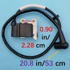Tuzliufi Ignition Coil Magneto Armature for Pounlan Husqvarna 502846401 511492901