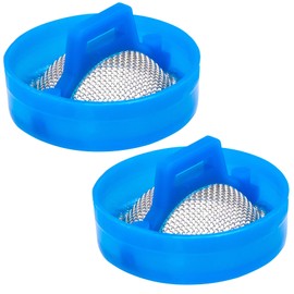 CustomyLife 2pcs Water Inlet Valve Filter for Washer, Washing Machine Water Filter Screen, Washer Part Replacement Repair Kit for Haier Automatic Washing Machine