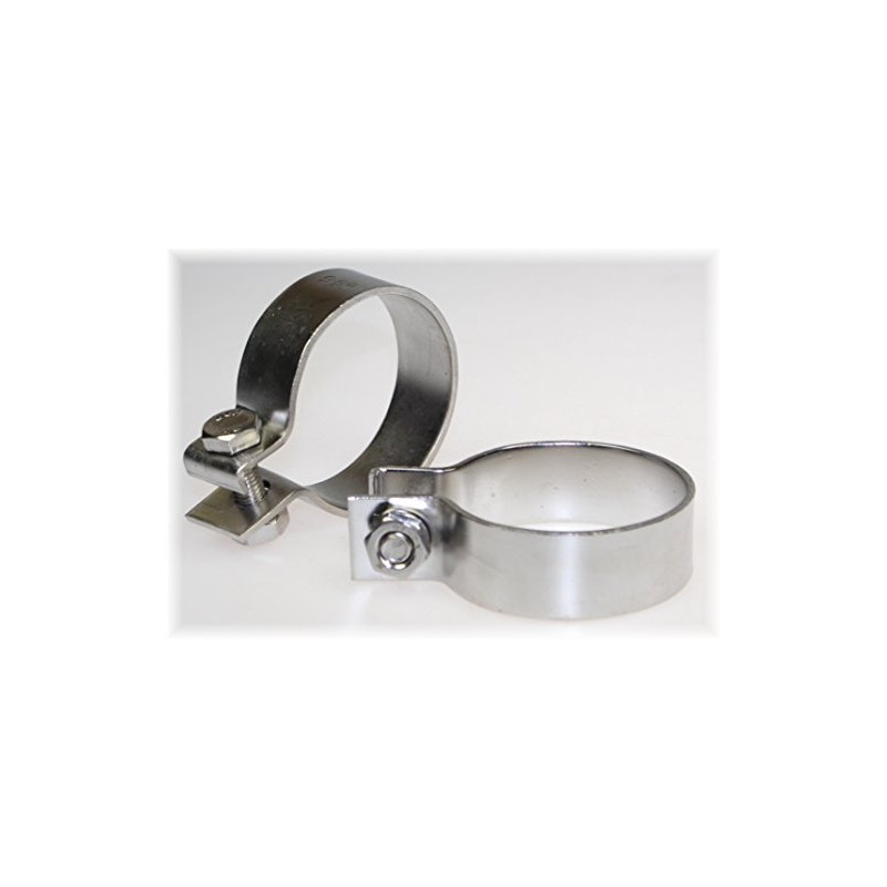 1 x 68.5 mm DIN Clamp Galvanised Steel 2.70 Inch