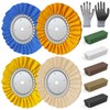 RoamRider 8” Airway Buffing Wheel Kit - 11-Piece Metal Polishing