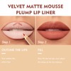 12 Colors Lip Liner Matte Lipstick Lipliner Waterproof Sweat Resistant