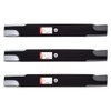 3PK Oregon 92-114 Blades for 72" John Deere M141669 M142514