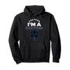 Pretend I'm A Panther Costume Funny Pullover Hoodie