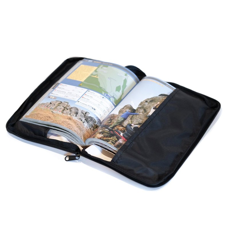 Psychi Rock Climbing Guidebook Case Cover Pouch for Bouldering Mountaineering