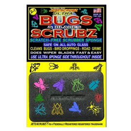 Jetz-Scrubz Bugs-Scrubz Auto Glass Windshield Scrubber Sponge (1)