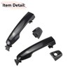 RLB-HILON 1Set Exterior Door Handle Compatible with Toyota Camry 2012
