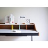 Elcomune DCL-005 Bauhaus GENE ALARM CLOCK Bayer Alarm SQ White