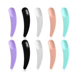 250 PCS Cosmetic Spatulas, Mini Spatula for Cosmetics, Multi Colored Mask Spatula Disposable Makeup Spatulas Small Makeup Spatula Plastic Waxing Spatulas Mask Scoops for Mixing and Sampling