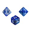 XSAJU TRPG Dice, Polyhedral Dice, 7 Pieces, 4, 6, 8,