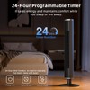 COWSAR Tower Fan with Remote, 6 Speeds, 4 Modes, 24H