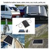 15W 18V Solar Cell Panel Monocrystalline Solar Panel Portable Solar