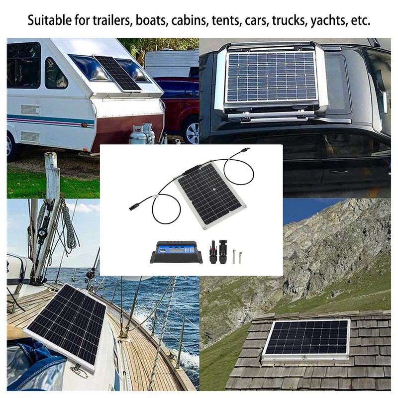 15W 18V Solar Cell Panel Monocrystalline Solar Panel Portable Solar