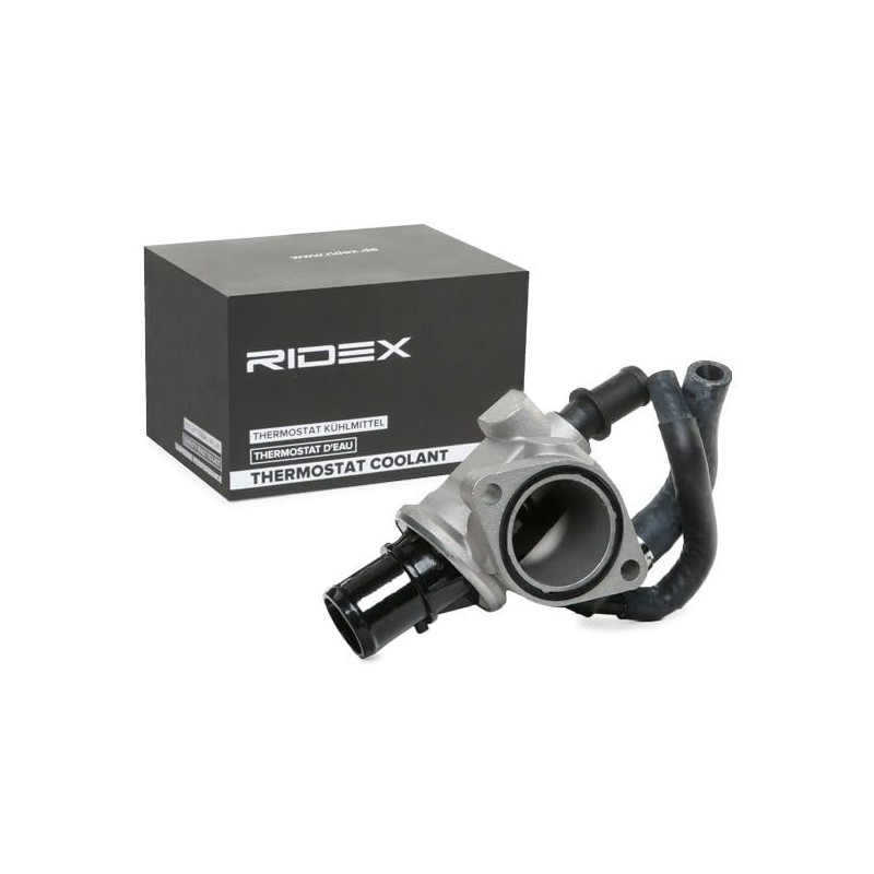 RIDEX Thermostat + Housing, Metal Housing + Gaskets