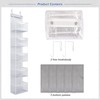 Fixwal 5-Shelf Over The Door Hanging Pantry Organizer, Room Organizer