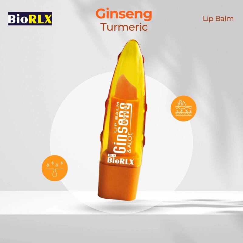 Ginseng Lip Balm Pack of 3 Rejuvenating Intense Hydration Nourishing