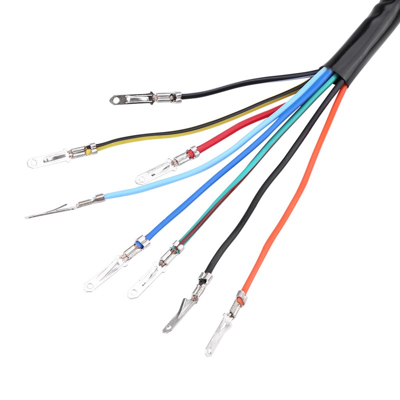 60mm Motorcycle Odometer Speedometer Gauge with Indicator Black