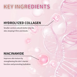 Collagen Jelly Cream, Anti Aging Moisturizer, Hydrating Skin Treatment Firming Anti Wrinkle Cream for Youthful Glow, Nourishing Collagen Infused Gel Cream for All Skin Types