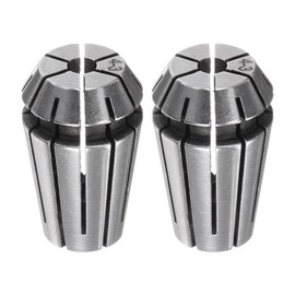 sourcing map 2 Pcs ER16 4mm Spring Collet Chuck High Precision 0.015mm for CNC Engraving Machine Lathe Milling Tool