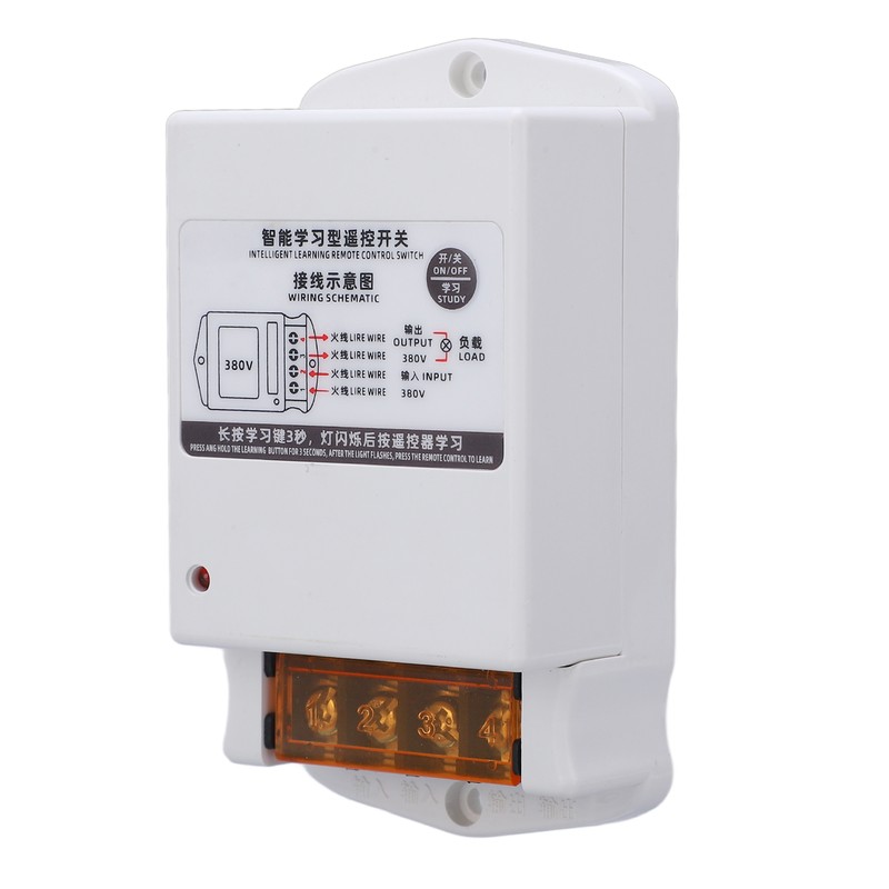 Remote Control Relay Switch Wireless RF Controller AC 380V for
