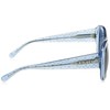 Coach HC8363U CH564 Sunglasses, TRANSPARENT BLUE FRAME / BLUE SOLID