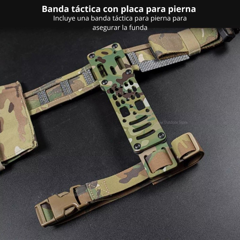 Estuchelandia Soporte Modular Adaptador Metalico Safariland Qls Blackhawk