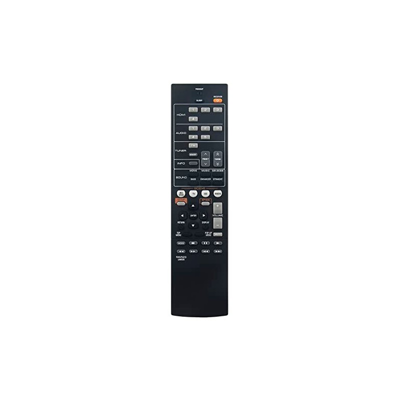 RAV523 Replace Remote Control fit for Yamaha AV Receiver HTR-2067