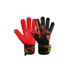 Reusch Attrakt Silver Non-Slip and Breathable Goalkeeper Gloves Football Gloves for Adults for Men and Women Suitable for All Weather Conditions and Pitch Surfaces