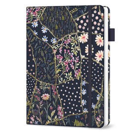 Taja Password Keeper Book with Alphabetical Tabs, Small Password Books for Seniors, Password Notebook for Internet Website Address, Password Logbook to Help You Stay Organized - Patchwork Floral