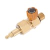 CO2 Tank Refill Valve Brass Anti Corrosion M18 X 1.5